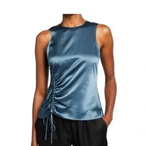 BNWT Cinq a Sept Alexia Silk Top Size M